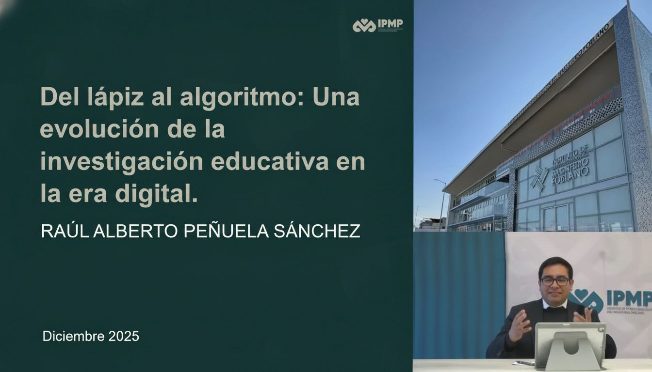 Impartió IPMP webinar sobre investigación educativa en entornos digitales